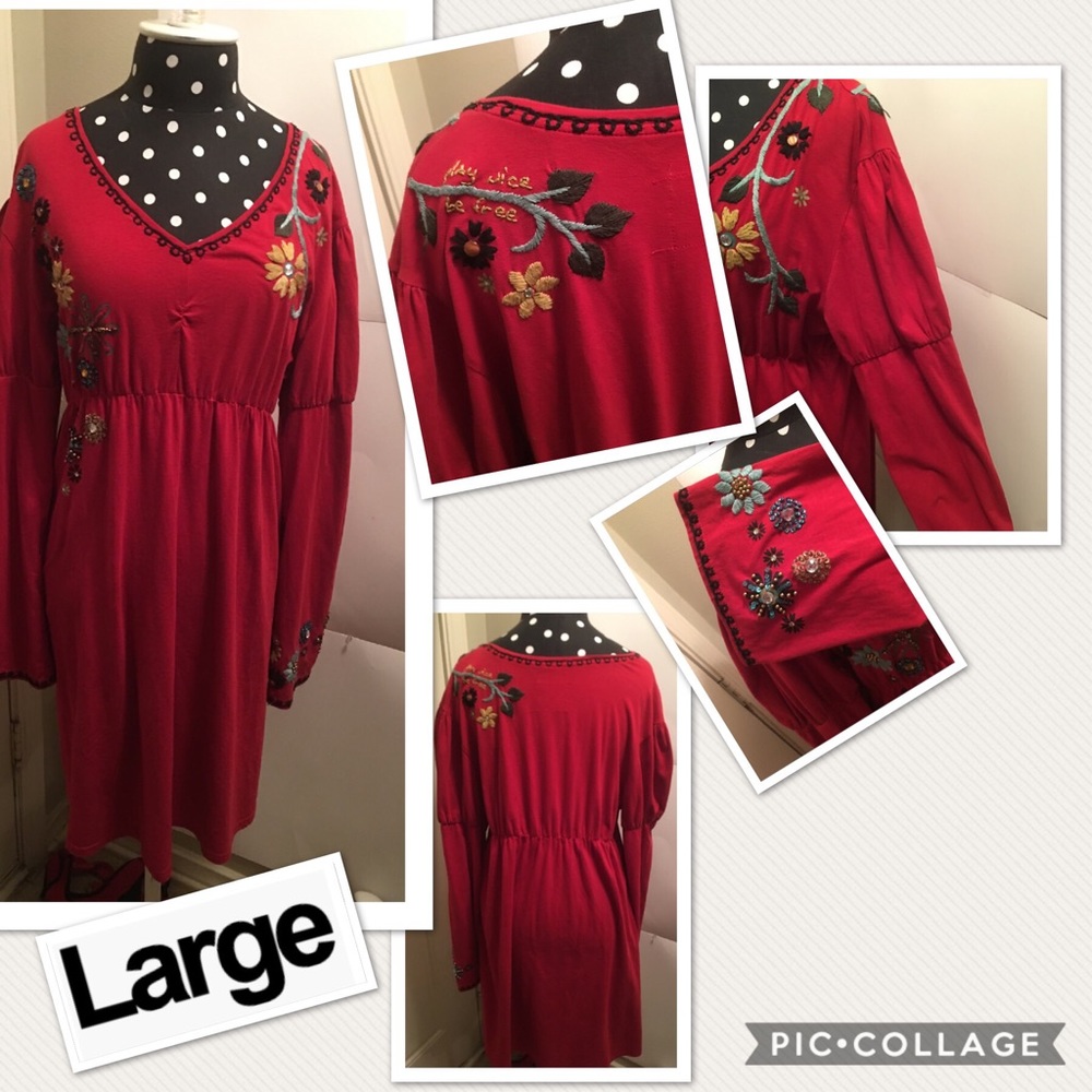 Double D Ranch Red Dress